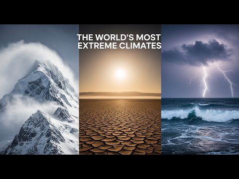 The World’s Most Extreme Climates From Antarctica to the Sahara #ExtremeClimates #Antarctica #Sahara