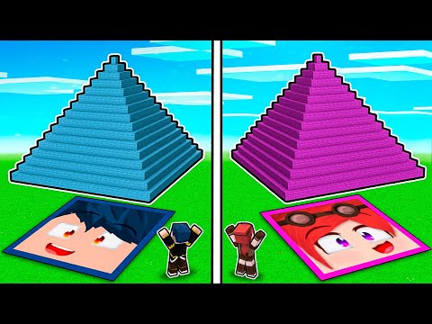 PIRAMIDE DI STEF VS PIRAMIDE DI PHERE! - MINECRAFT