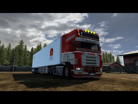 [ETS2 1.46.x] SCANIA 164L + Custom Trailer