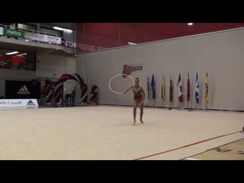 Athena Tsaltas SeniorH Hoop ON 2016 Canadian Championships RG