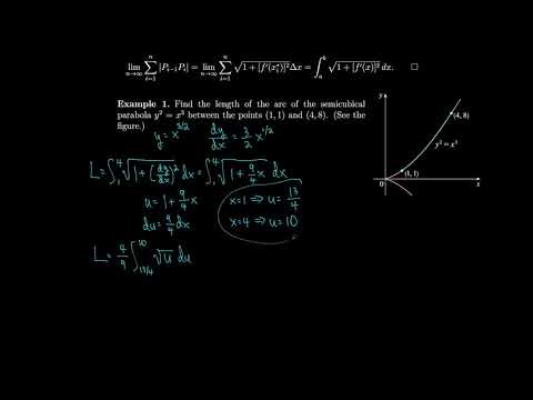 Calculus 8.1 Arc Length