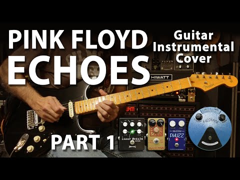 Pink Floyd Echoes Guitar Cover - Part 1