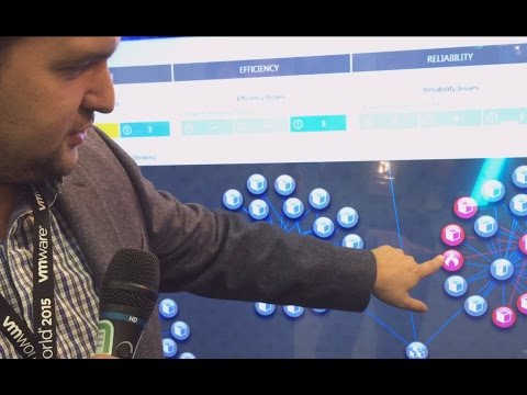 TinkerTry at VMworld 2015 - SIOS iQ demonstration by CTO Sergey Razin