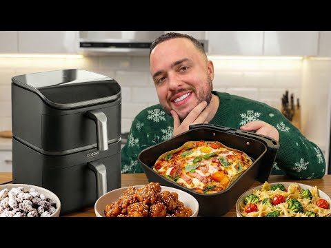 I'm testing quick VIRAL AIRFRYER RECIPES‼️