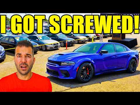 I Bought A Hellcat RedEye & They Took It Away From Me! The Reality Of Buying Auction Cars!