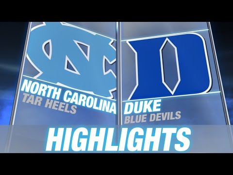 North Carolina vs Duke | 2014-15 ACC Men's Basketball Highlights
