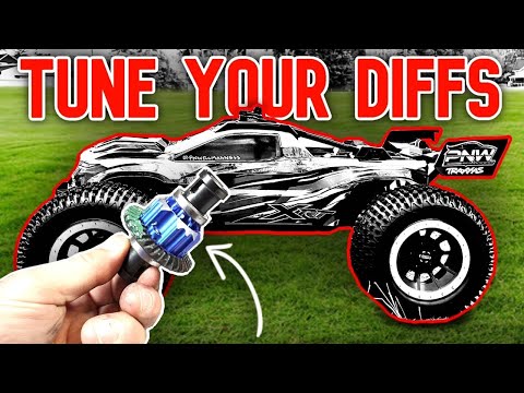 TUNE YOUR TRAXXAS XRT 8s DIFFS FOR Amazing RC CAR Racing or Bashing #TraxxasXRT8s #pnwrcmadness #gpm