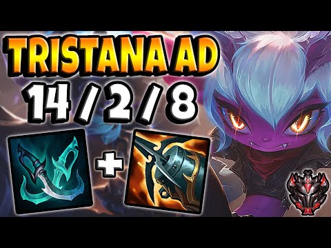 Tristana vs Ezreal [ ADC ] Lol Korea Grandmaster Patch 12.2 ✅