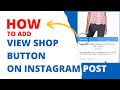 How to add view shop button on Instagram post in hindi by boxput