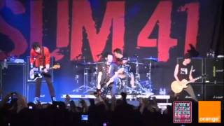 Sum 41 - My Direction + (Back Where I Belong) Skumfuk (Live @Madrid, Spain)