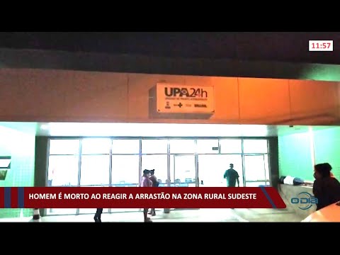 Homem é morto ao reagir a arrastão na zona sudeste 12 05 2021