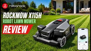 Roborock RockMow X115H Robot Lawn Mower Review | Best Robot Lawn Mower 2026!