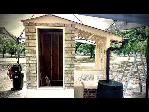 Smoke House Build - idea from @DeepSouthHomestead