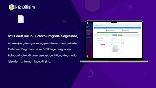 k12 Çocuk Kulübü Bordro Programı