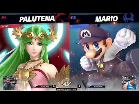 SSBU @ Battlegroundz - Winners Quarters: Skoop Dogg (Palutena) vs MastaMario (Mario)