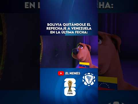 Only one could go 😔 #venezuela #bolivia #qualifiers #elmemes #memes #football #worldcup #humor