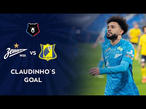 Claudinho`s goal in the match against FC Rostov