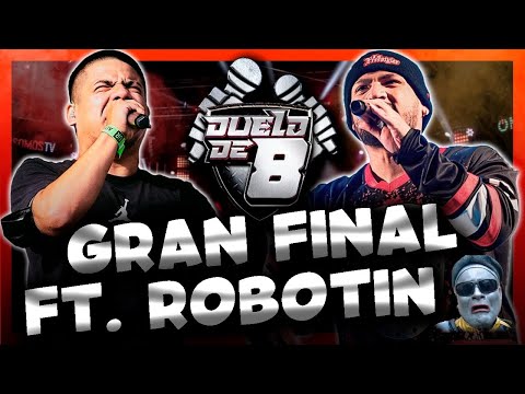 STICK Y STRIKE MASACRAN A ROBOTIN - FINAL DUELO DE 8 NO SOMOS TV