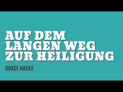 Deine Heiligung hat einen Namen!