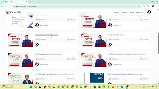 Login to access KhoachMe courses