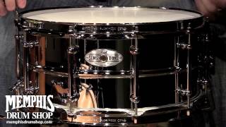 Video thumbnail for Pearl 14x6.5 Sensitone Beaded Steel Snare Drum by Memphis Drum Shop