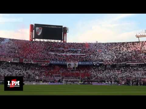 "Increíble recibimiento: River, mi buen amigo - River vs. Quilmes - Torneo Final 2014" Barra: Los Borrachos del Tablón • Club: River Plate