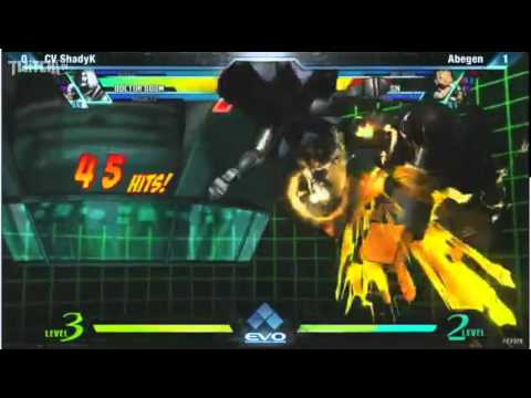 UMVC3 EVO2012 CV Shadyk vs Abegen