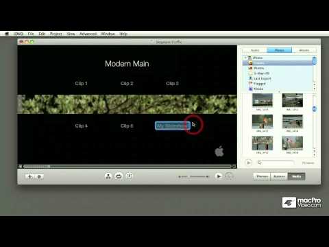 iDVD '11 101: Core iDVD '11 - 14 Creating Slideshows