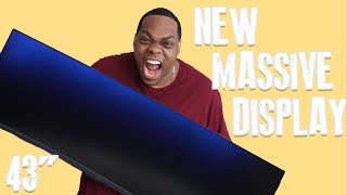 Massive Monoprice Crystal Pro 43" Monitor Setup and Review