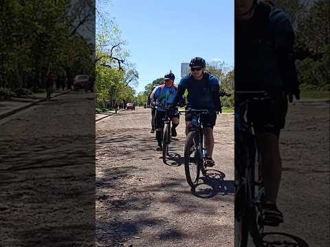 No podés entrar con bici al Salto Cañadón de Profundidad