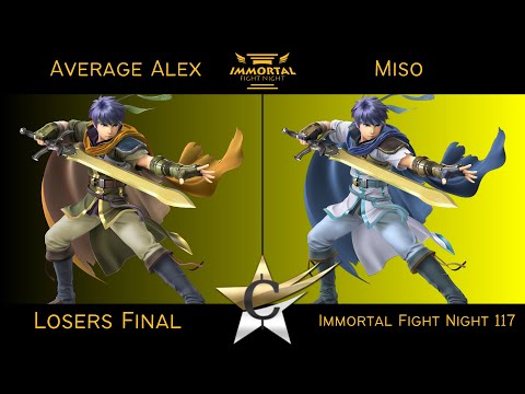 Immortal Fight Night 117 Losers Final - Average Alex (Ike) vs Miso (Ike) Smash Ultimate - SSBU
