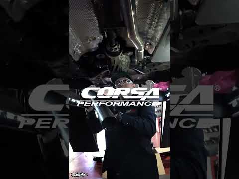 Dodge Hellcat charger w/ Corsa catback exhaust system "LOUD"