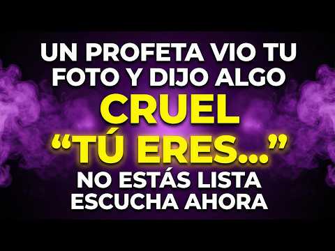Esta persona le mostró su foto a un profeta, y lo que dijo fue cruel: "Tú eres... Escucha ahora".