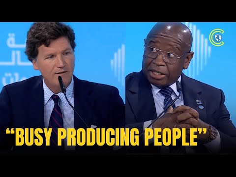 Tucker Carlson Stunned by African President’s Birth Rate Response | CLRCUT