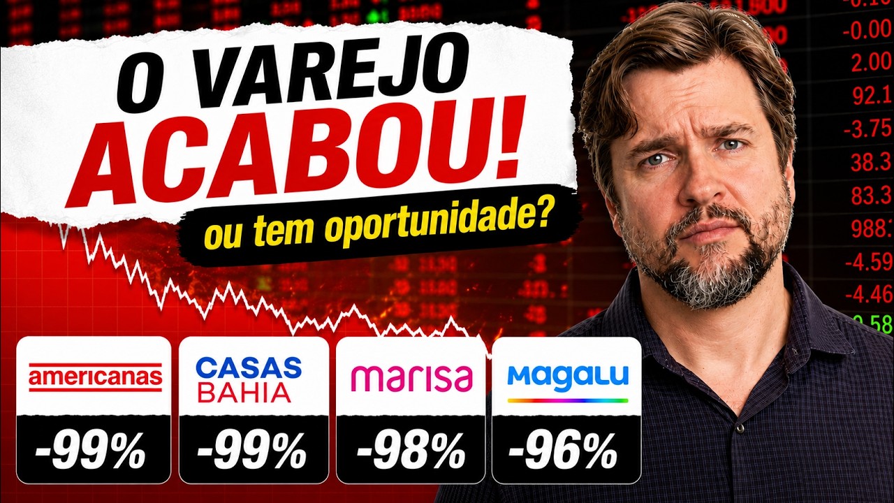 O varejo quebrou. Mas eu te mostro como achar ouro no meio do caos