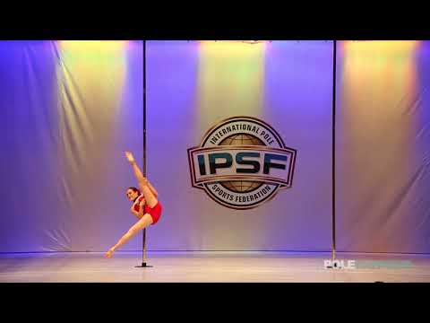 Masters 40+ Women Erika Ortega of Mexico - IPSF World Pole Sports Championships 2018
