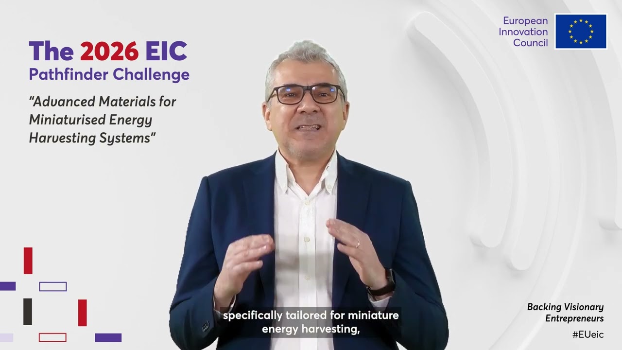 EIC Pathfinder Challenge: “Advanced Materials for Miniaturised Energy Harvesting Systems”