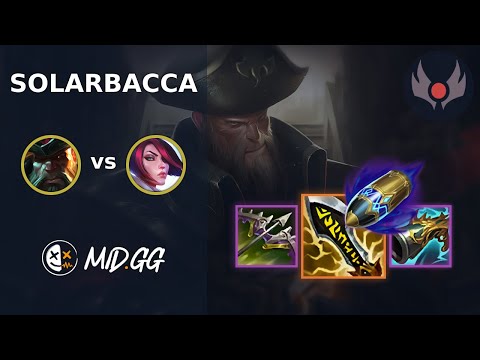 MID.GG: [ solarbacca ] Gangplank TOP vs Fiora | EUW GRANDMASTER | LOL Season 2025