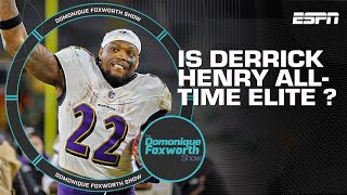 Is Derrick Henry on the Mount Rushmore of running backs? @allstate‬ | The Domonique Foxworth Show