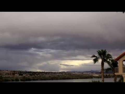 Time Lapse  Skyline Passing Storm with canon 5D mark 2