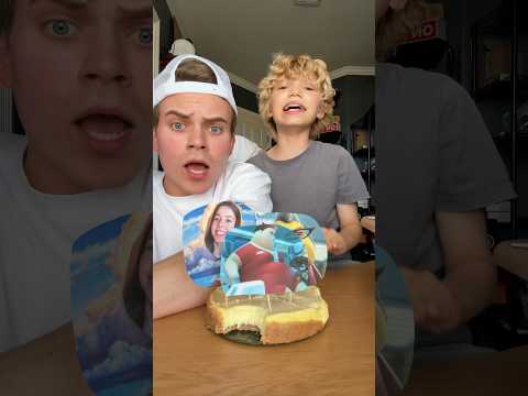 Francis and I do a hear me out cake!