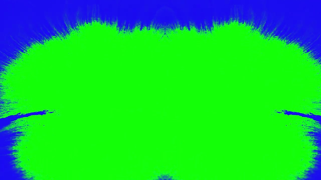 Ink Splash Effect Green Screen Chroma Key Video Template