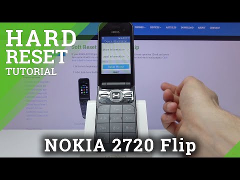 How to Factory Reset NOKIA 2720 Flip – Erase All Data & Settings