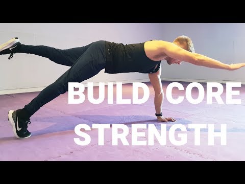 The BEST Exercise for Core Strength (SUPERMAN PLANK)