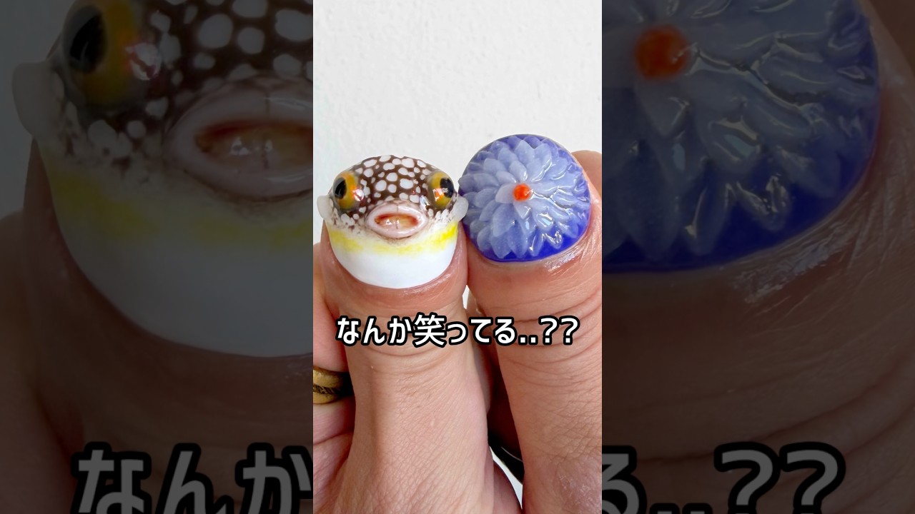 高級バチ指ネイル