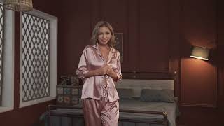 Download lagu Women's Silk Satin Long Sleeve Pajamas mp3 Download lagu Women's Silk Satin Long Sleeve Pajamas mp3