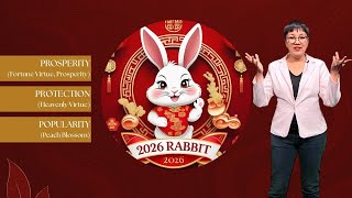 2026 RABBIT ZODIAC | Prosperity. Protection. Popularity