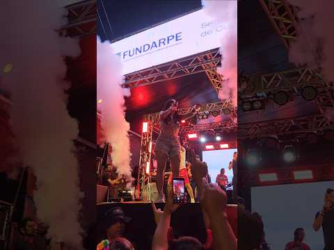 Raphaela Santos no canaval de Chã de Alegria 2026 | Pernambuco