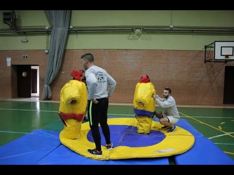 Los más pequeños de Vitigudino pueden disfrutar de los hinchables Huertos