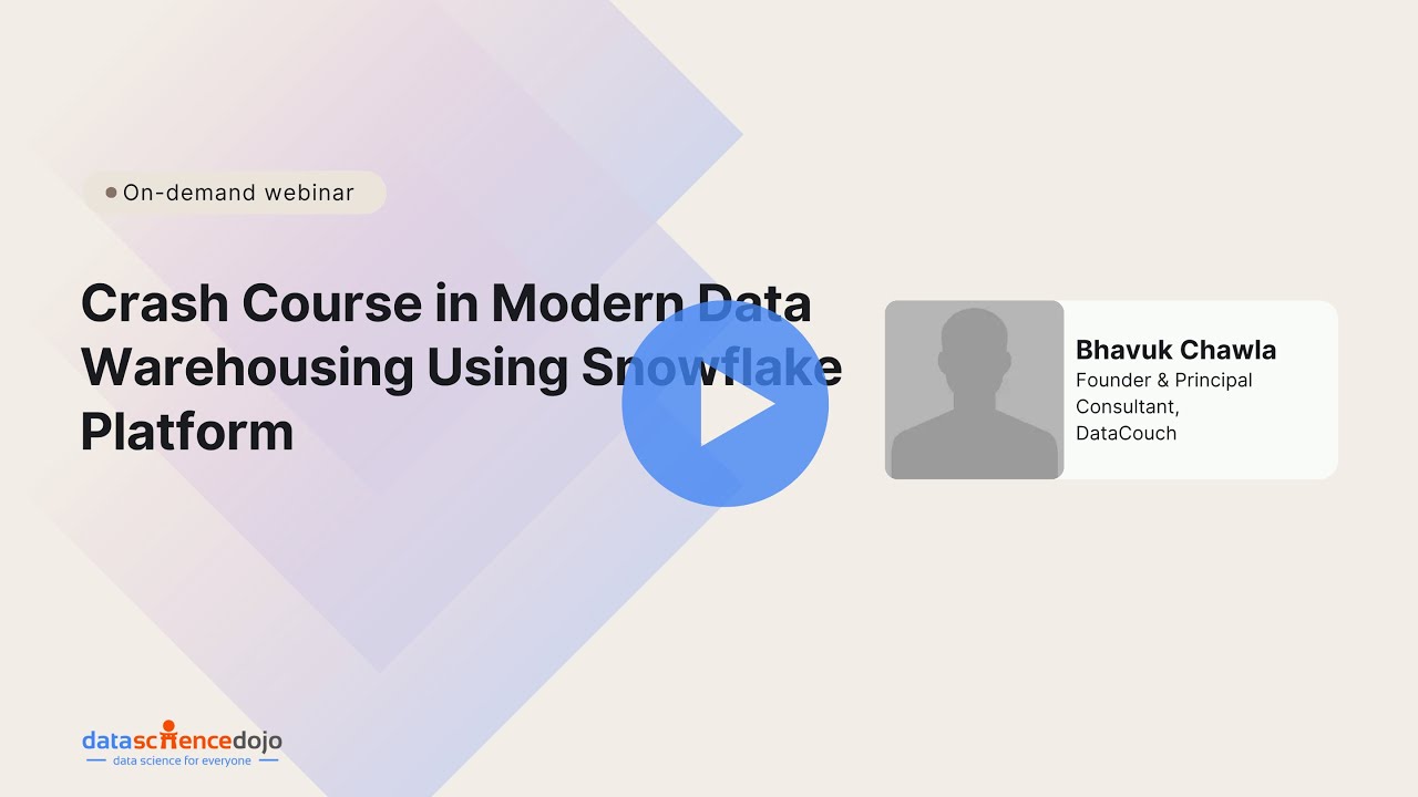 Data Warehousing Using Snowflake Platform